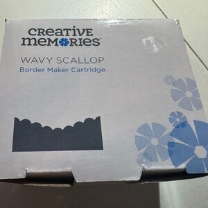 Creative Memories Wavy Scallop Border Maker Cartridge BMC NIB